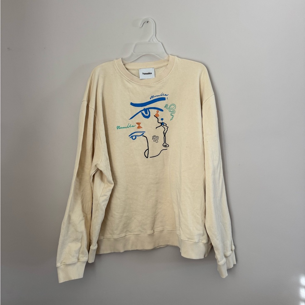 Nanushka Abstract Eye Sweatshirt XXL